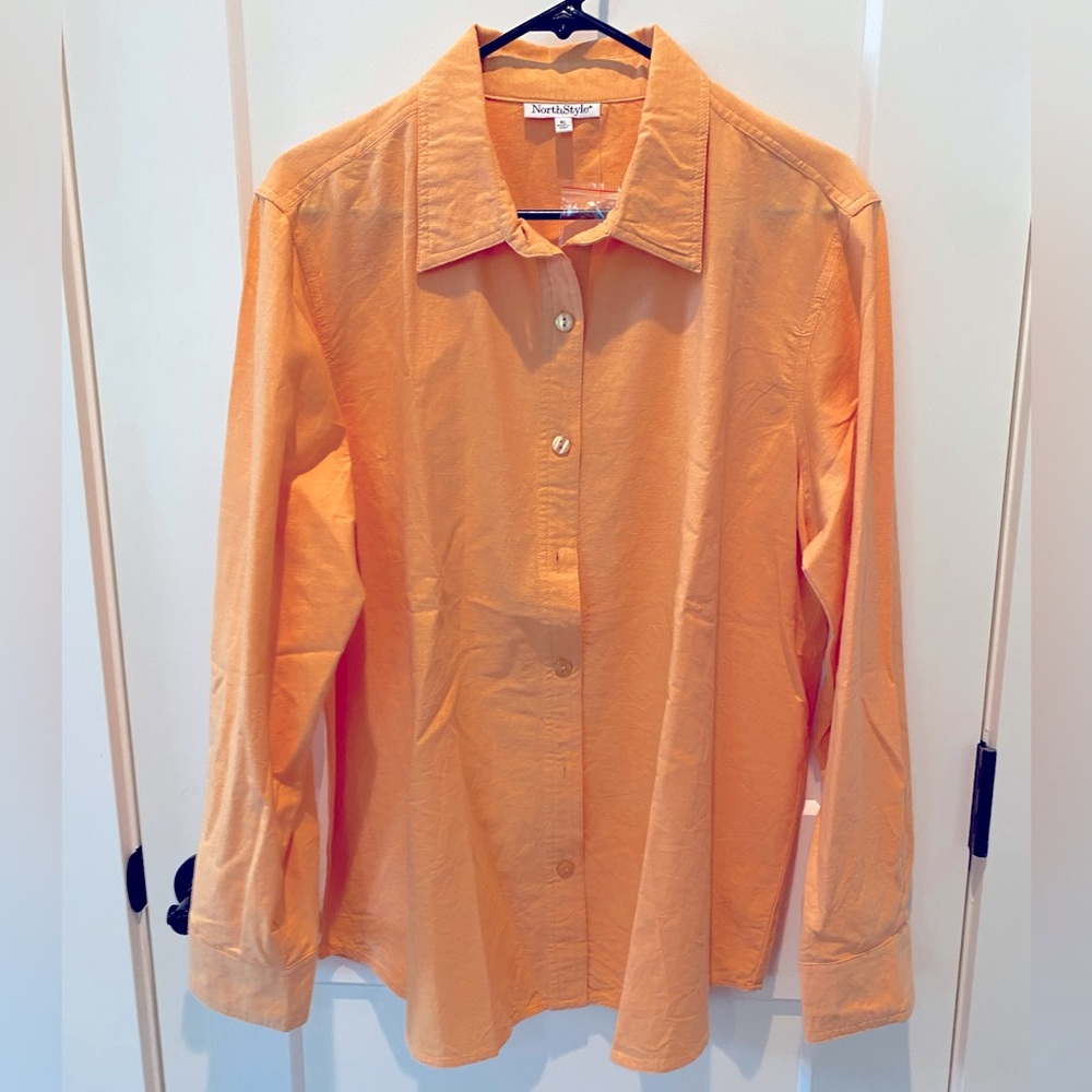 NorthStyle 100% cotton long sleeve shirt.